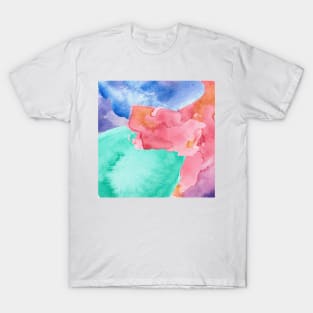 Watercolor - Colors Splash T-Shirt